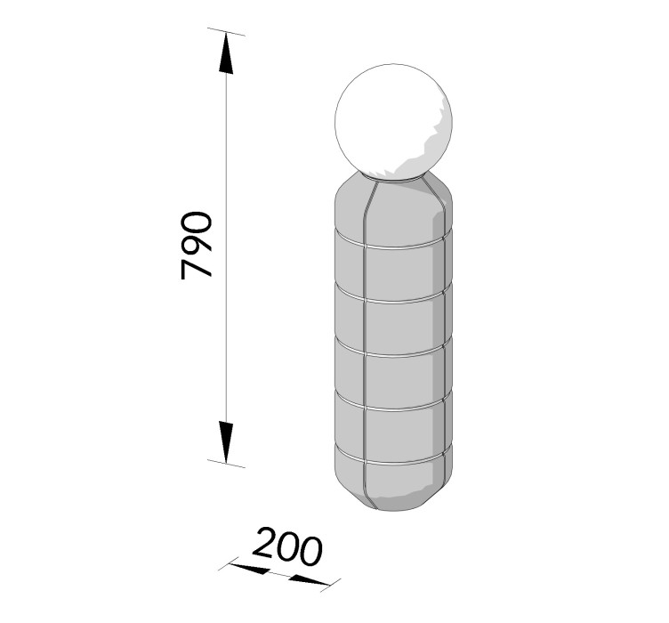Торшер Navazi MONOCHROME medium floor lamp11